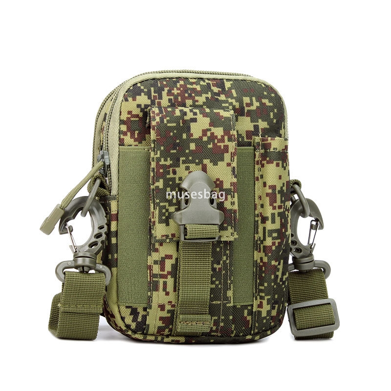 New tactical waist bag outdoor sports running bag wearing belt men's and women's hanging bag mobile phone mini waist bag