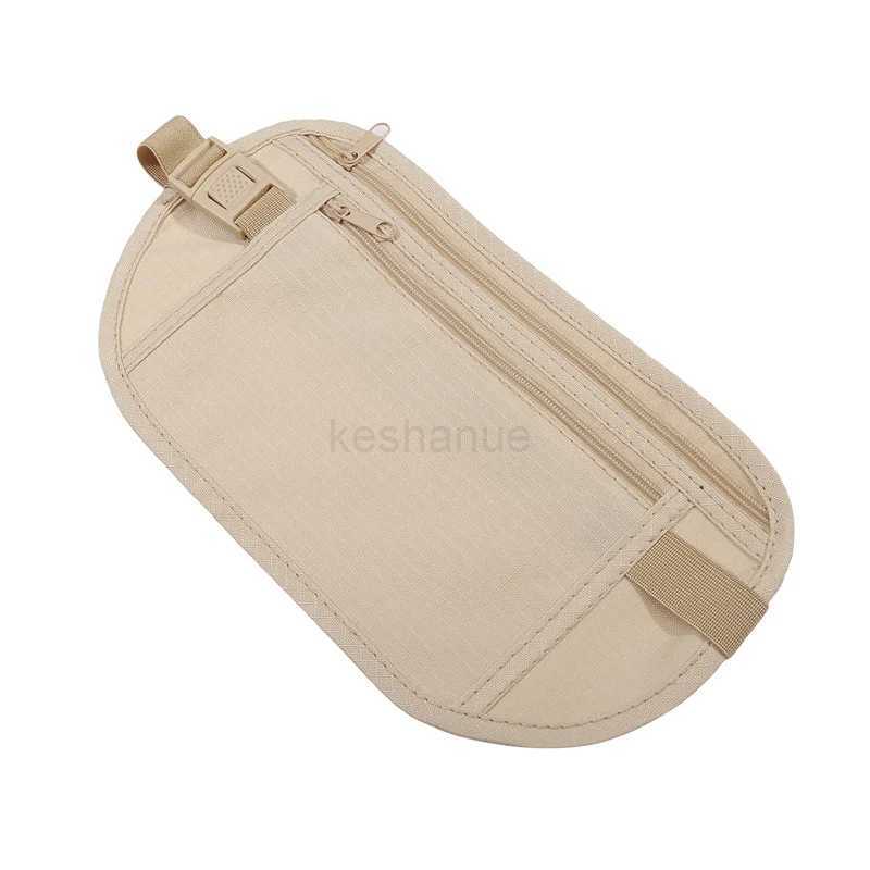 1pc Waist Pack Outdoor Fit Sports Invisible Running Waist Pack Multi-functional Ultra-thin Travel Bum Bag Cell Phone BagsXJ240720