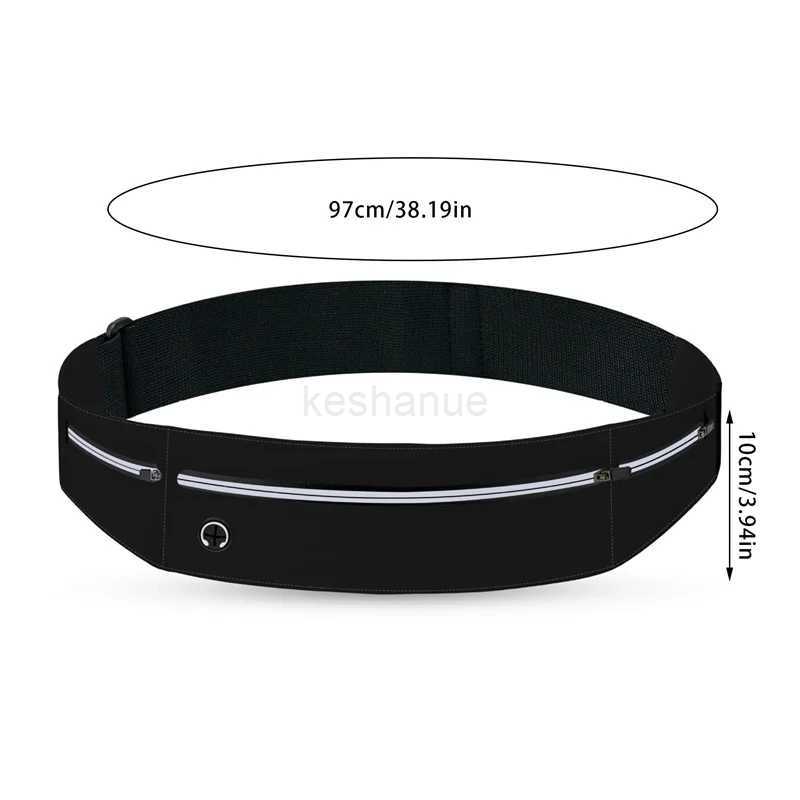 Outdoor Sports Waist Bag Waterproof Pack Close Fitting Invisible Belt Fitness Anti Theft Mobile Phone Jogging Run Waist BagXJ240720
