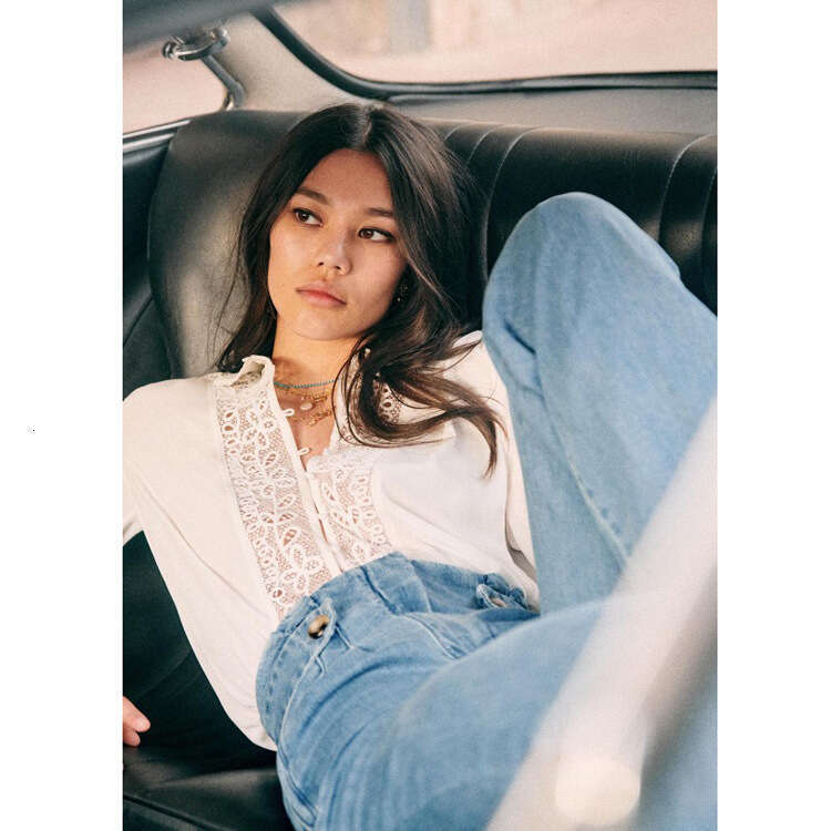 Best Saller New Merchandise High Street Female Slim Crop Top Casual Summer Printing Short Sleeve Brushed Autumn Women's Collar Blouse Stretch Cas