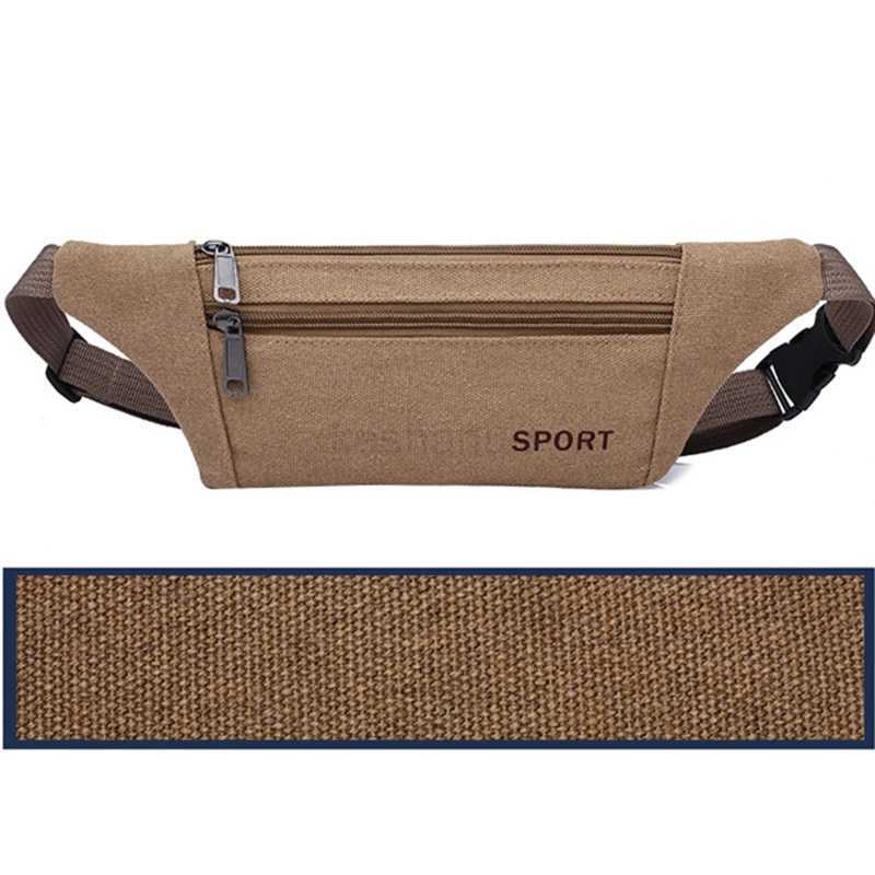 Classic Unisex Fanny Pack Waist Belt Bag Purse Travel Camping Hiking Pocket Belly Pouch Phone Coins Women Men Waist BagXJ240720