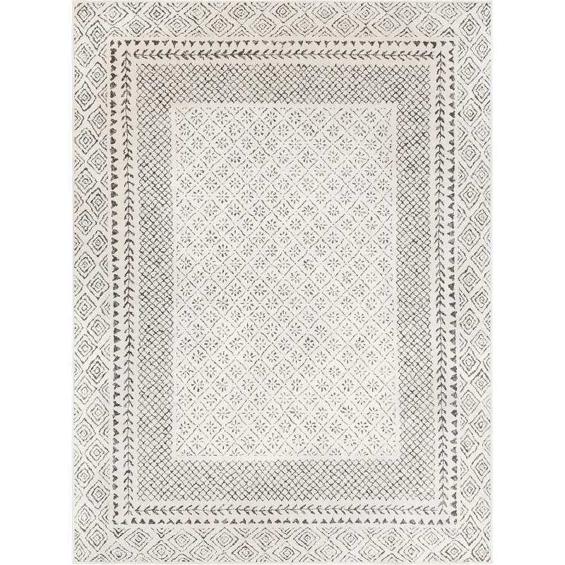 Livabliss Melodie Boho Farmhouse Area Rug Living Room Carpet Home