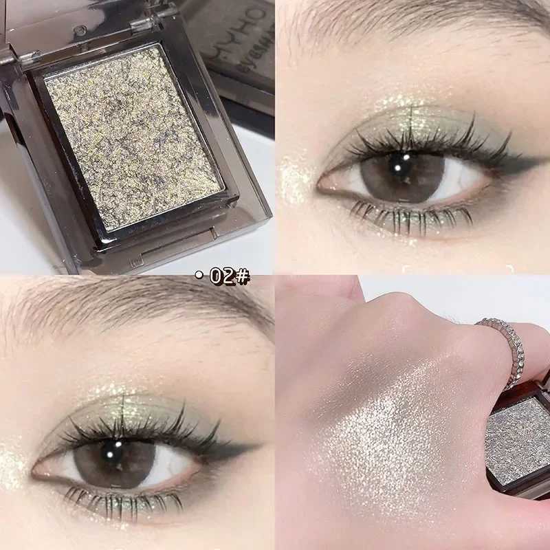 Peach Pink Punk Smoky Eyeshadow Palette Pearlescent Lying Silkworm Brightening Eye Pigment Matte Glitter Press Powder Eye Shadow zxx240720