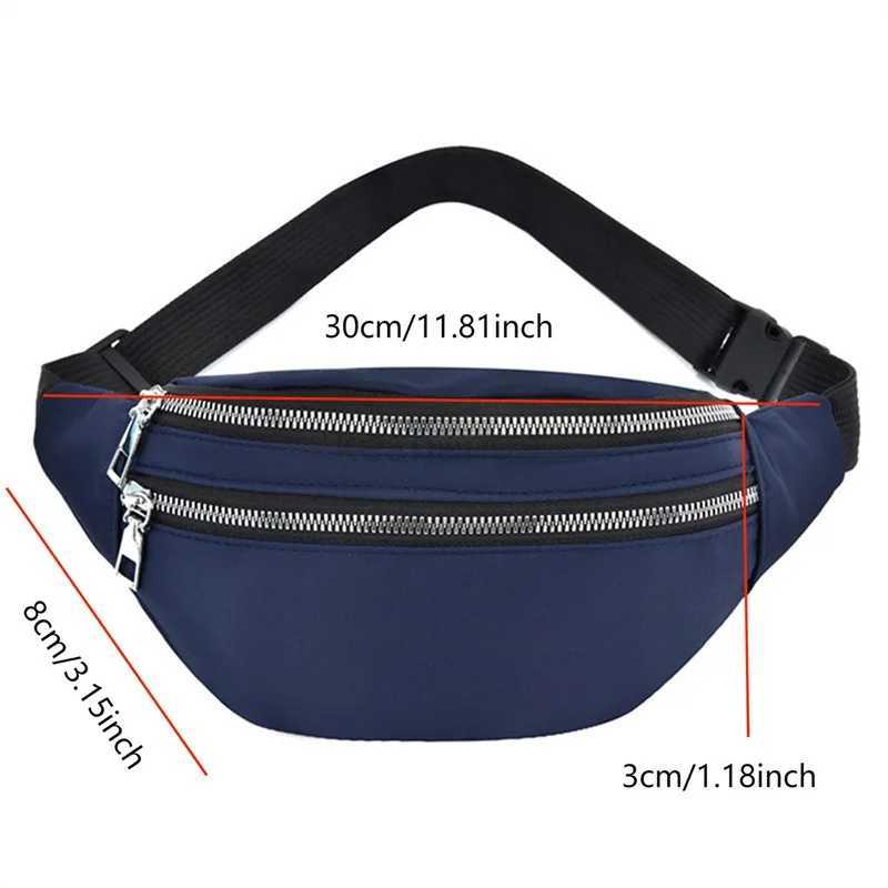 New Fanny Pack For Ladies Waterproof Waist Bags Female Fashion Bum Bag Travel Crossbody Chest Bags All Match Hip BagXJ240720