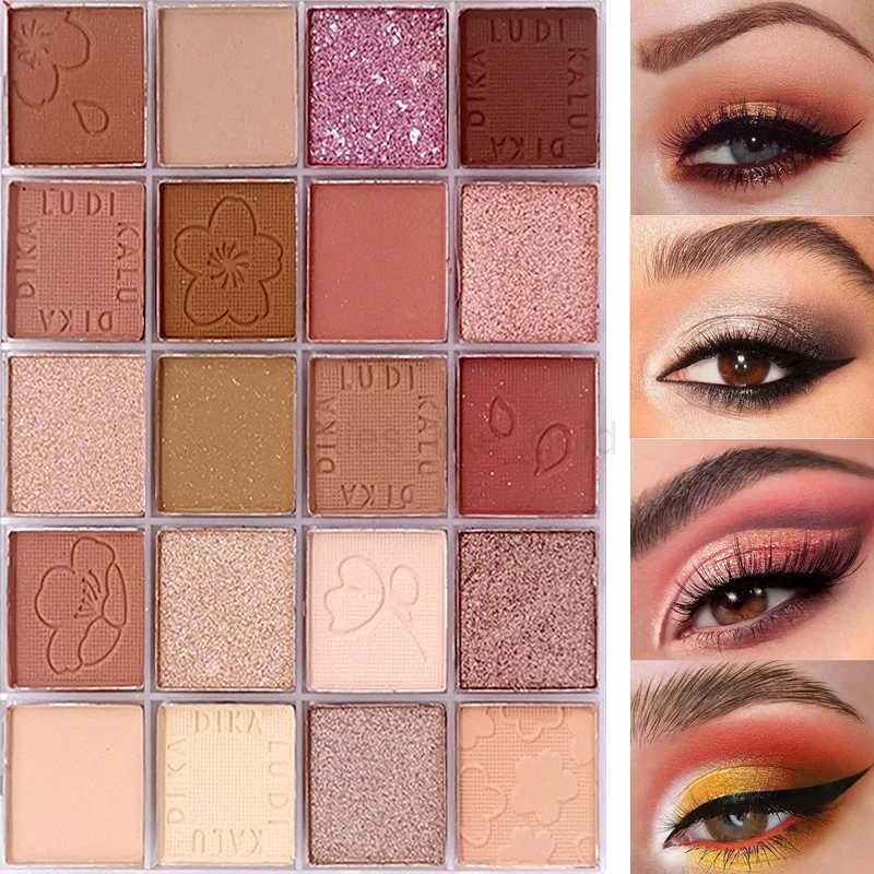 20 color eye shadow palette durable waterproof daily party easy to use Korean makeup products new beauty eye shadow trayW240730