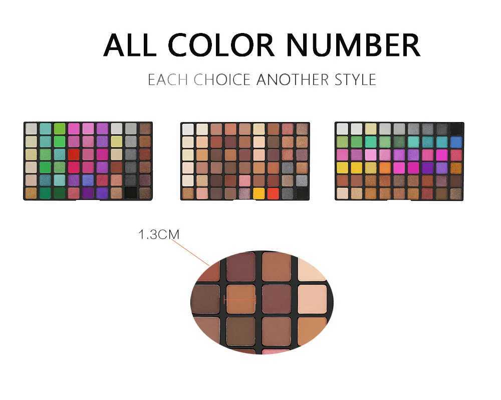 Multi-function 162 Color Shimmer Eyeshadow Makeup Palette Matte Eye Shadow Powder High-shine Sequin Nude Glitter Eyes Make Up zxx240720