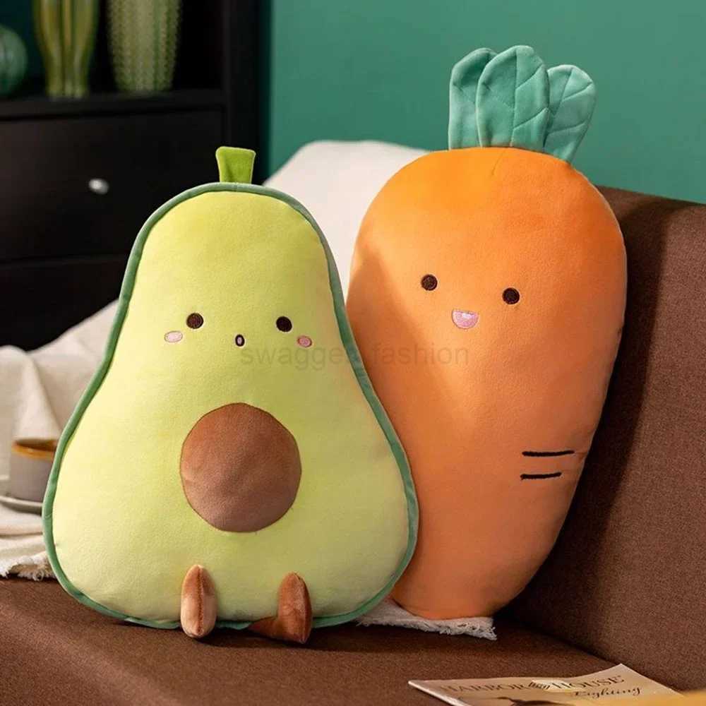 Avocado Banana Carrot Mushroom Plush Toy Throw Pillow Sleeping Doll Bed Sofa Cushion Cute Doll Birthday Gift Girl Boy New ideaB270720