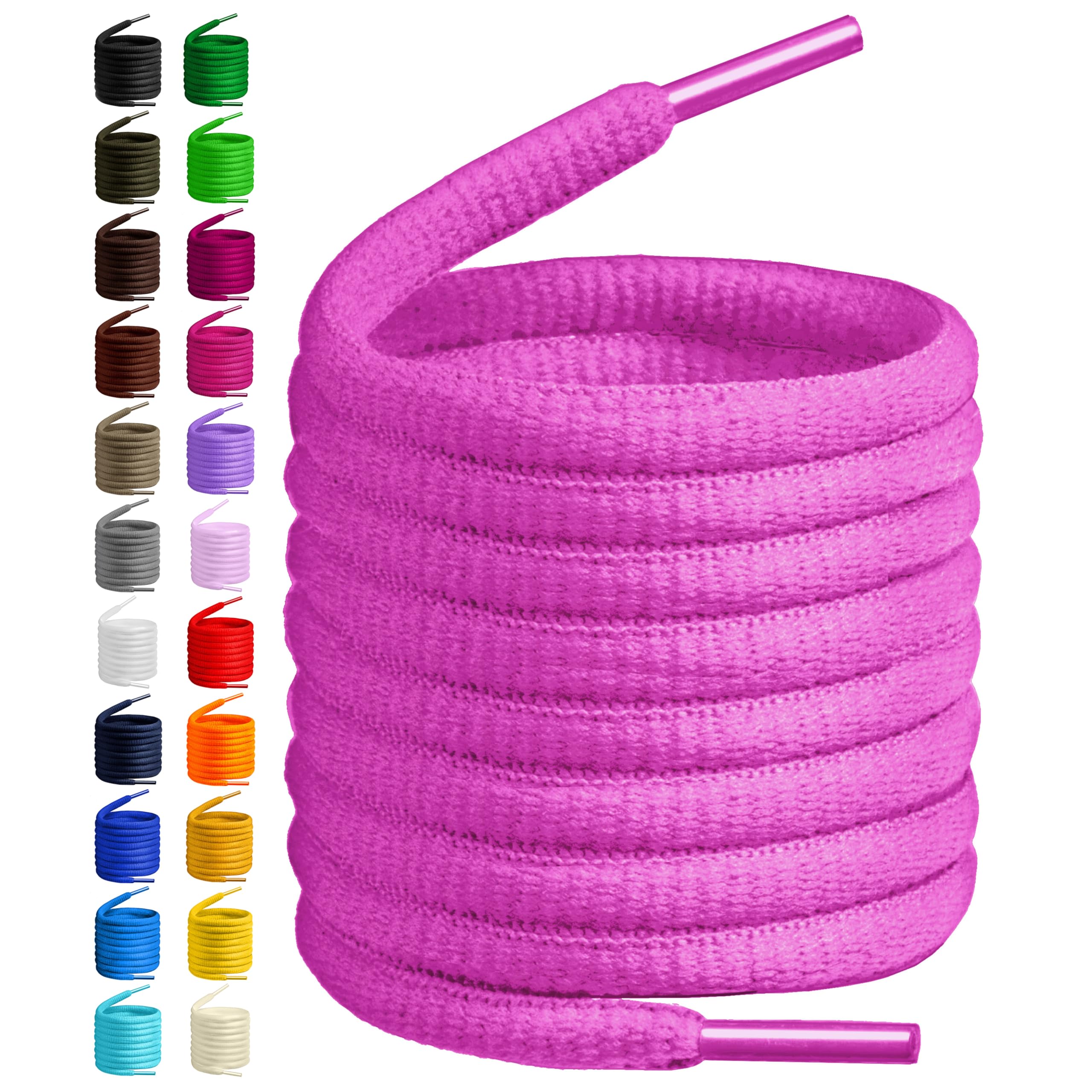 Beige Wide Block Colorful Flat Shoe Colorful Shoe Laces Fashion Canvas Shoe Laces Sneakers