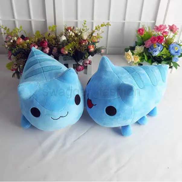 15/30CM Bugcat Capoo Plush Toy Anime Blue Cat Worm Cosplay Doll Stuffed Pillow for GiftB270720