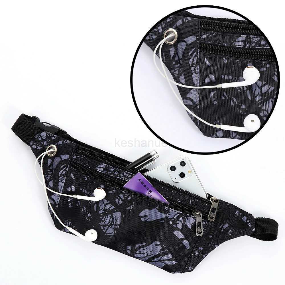1Pcs Hot Fashion Fanny Pack Travel Sports Phone Bum Bag Money Waist Belt Pouch Ladies Casual Waterproof Chest PackXJ240720