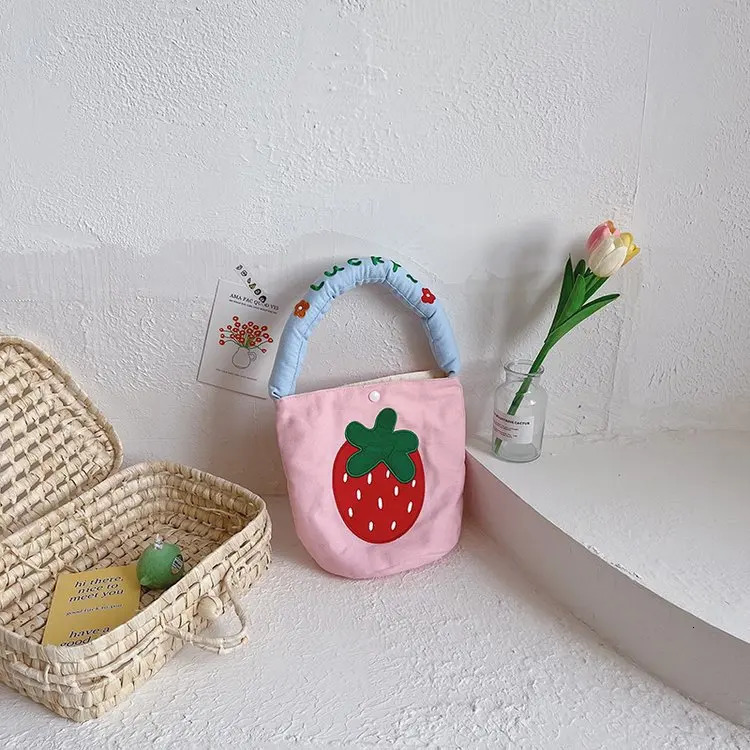 Sweet Baby Girl Handbags Korean Style Kids Toddler Infant Mini Coin Purse Messenger Bag Fashion Children Shoulder Bags 240715