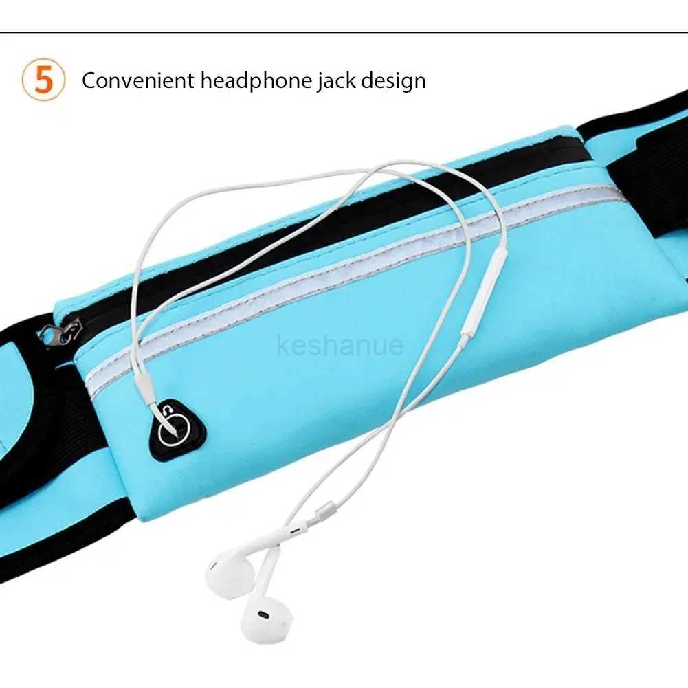 Running Bag Women Waist Bag Belt Bag Men Sports Fanny Pack Mobile Phone Bag Gym Running Cell Phone Jogging Run Cycling BagXJ240720