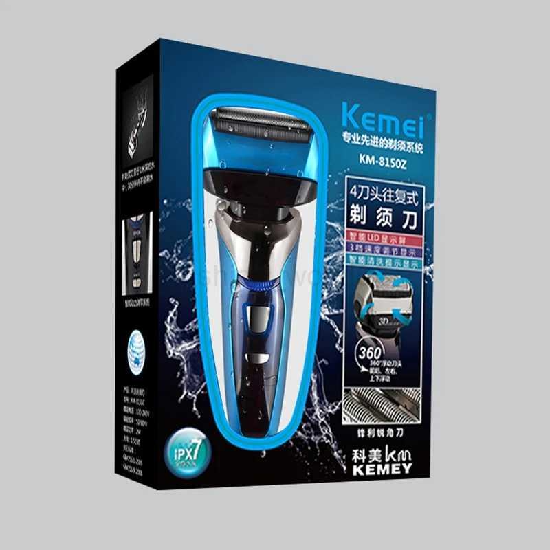 Kemei 8150 Wet Dry 3-speed Charging Electric Shaver Mens Shaver Electric Shaver Facial Shaver SystemX240720