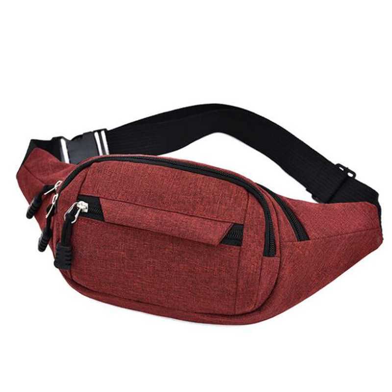 Men/Women Waist Bag Sport Fanny Packs Cycling Bag Belt Fanny Waist Pouch Outdoor Travel Racing Hiking Fitness Money Purse NewXJ240720