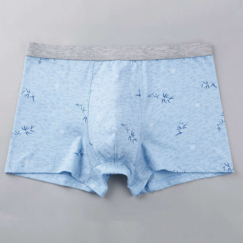 Printed Flat Underwear, Pure Cotton Men's Printed Square Underwear Calecon Boxers for Men Designer Boxers Designer Underwear Men Underwear Pantie