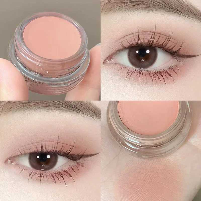 1PC Smoky Purple Matte Eyeshadow Primer Monochrome Eyeshadow Cream Eye Concealer Base Makeup Skin Tone Long Lasting Waterproof zxx240720