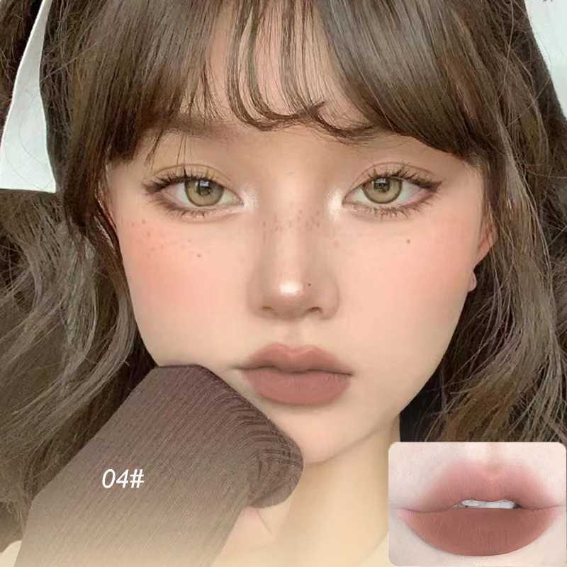 1PC Makeup Plum Matte Lipstick Waterproof Long Lasting Lip Stick Sexy Red Pink Velvet Nude Lipsticks Woman Cosmetics MaquiagemXJ241205