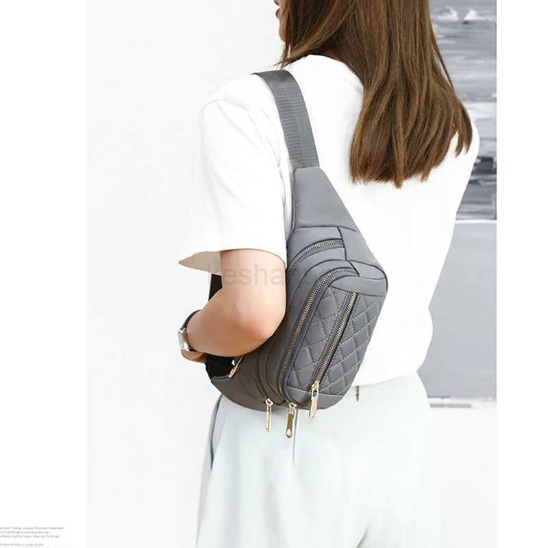 Womens Waist Bag Nylon Cloth Waterproof Belt Bags Designer Crossbody Chest Bag Female Fashion Fanny Pack Banana Hip Purse NewXJ240720