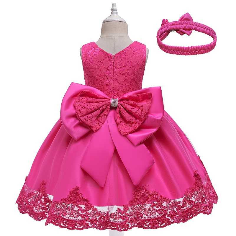 Children Flower Tutu Dress For 1-10 Years Girls Wedding Birthday Party Princess Dresses Kids Lace Gown Costume Clothing VestidosXJ240720