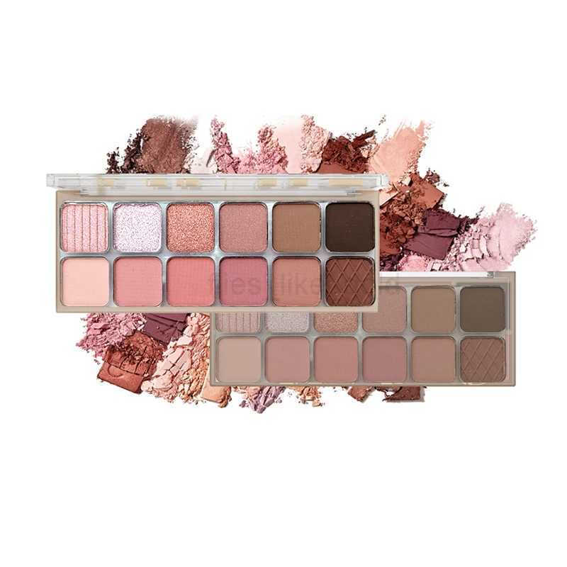 Fashion Women Charm Makeup Matte Pearly Glitter Finish Eye Shadow Palette Long Lasting Daily Use Eye Pigments Pallete 2024 zxx240720