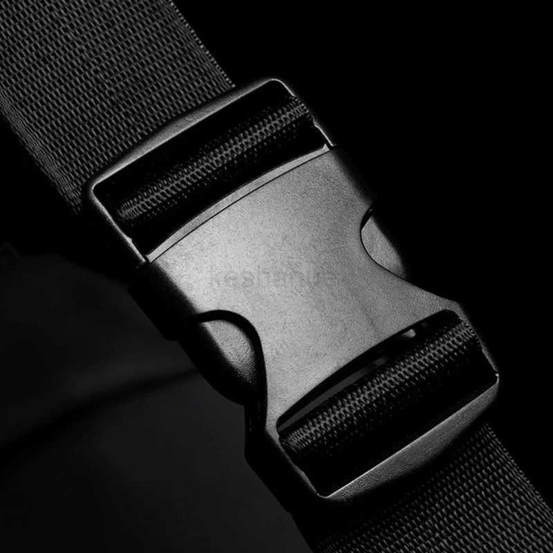 Crossbody Waist Bag for Men Pack Belt Bag Running Waterproof Travel Fashion Male Sling Chest Bum Hip Fanny Pack BagsXJ240720