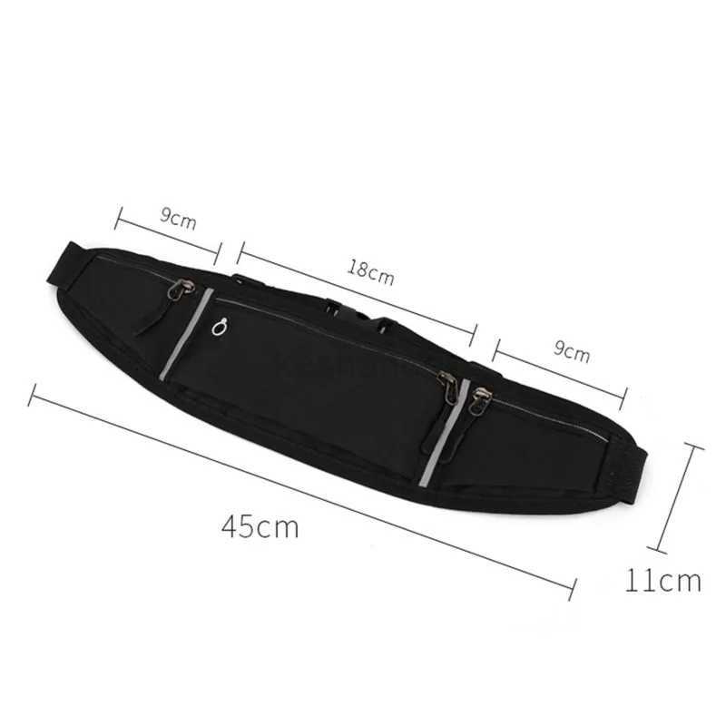 Professional Running Waist Bag Sports Belt Pouch Mobile Phone Case Men Women Hidden Pouch Gym SportsBags Running Belt Waist PackXJ240720