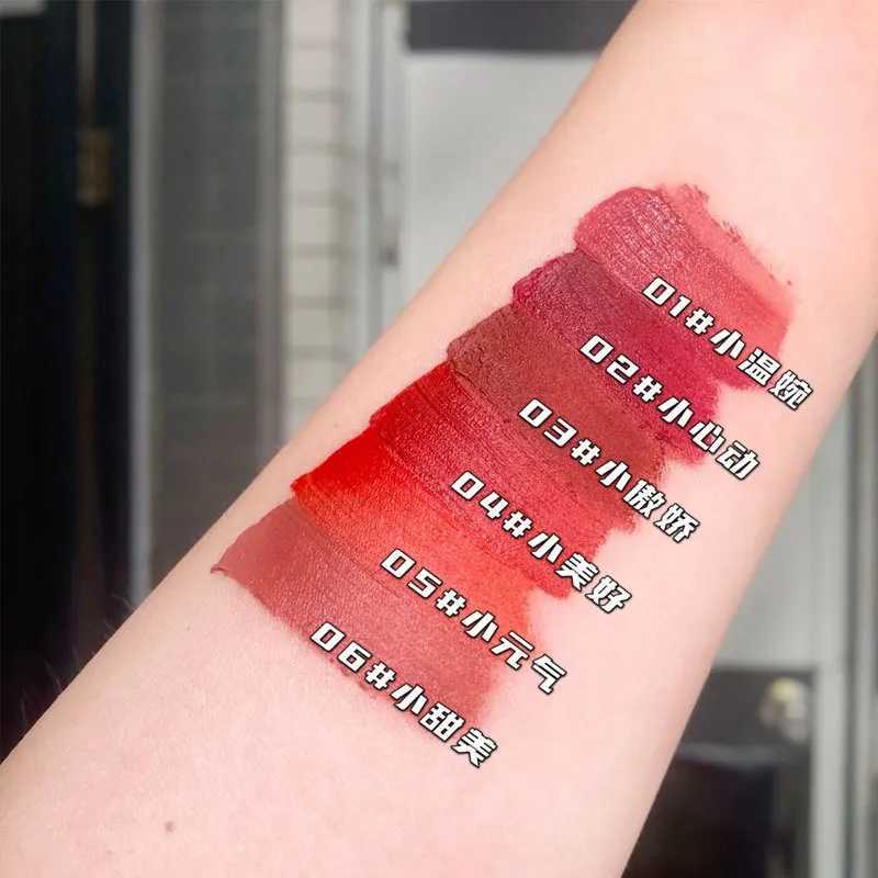 Brand Makeup Nude Lip Gloss Waterproof Liquid Matte Lipstick Long Lasting 3.5g Quick Dry Red Lip Gloss CosmeticsXJ241205