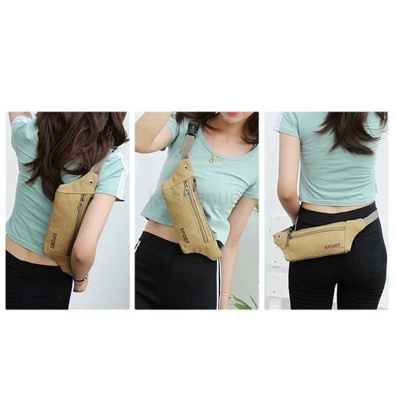 Classic Unisex Fanny Pack Waist Belt Bag Purse Travel Camping Hiking Pocket Belly Pouch Phone Coins Women Men Waist BagXJ240720