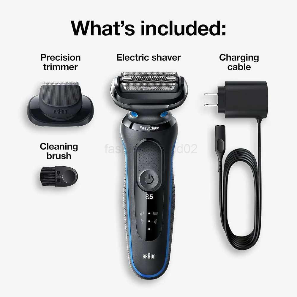 Series 5 5018s rechargeable wet dry mens electric shaver with precision trimmerX240720