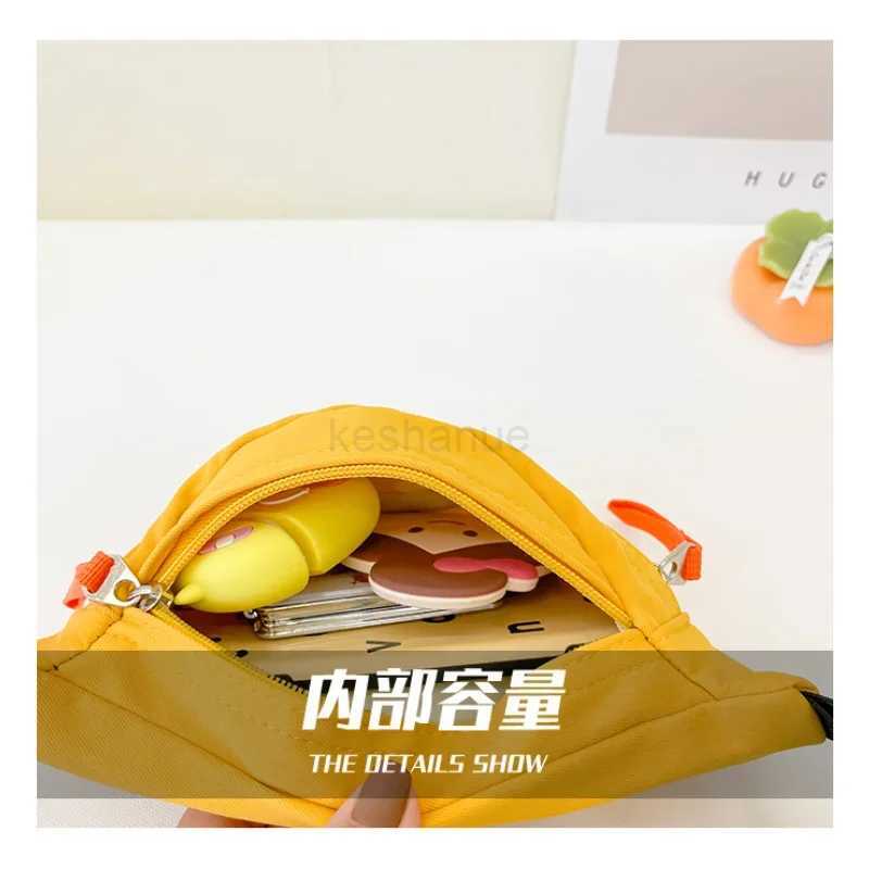 Waist Bag Children Men Women Fanny Pack Purse Travel Cross Body Fashion Kids Belt Shoulder Bum Bag for Girl Boy Sport Chest BagsXJ240720