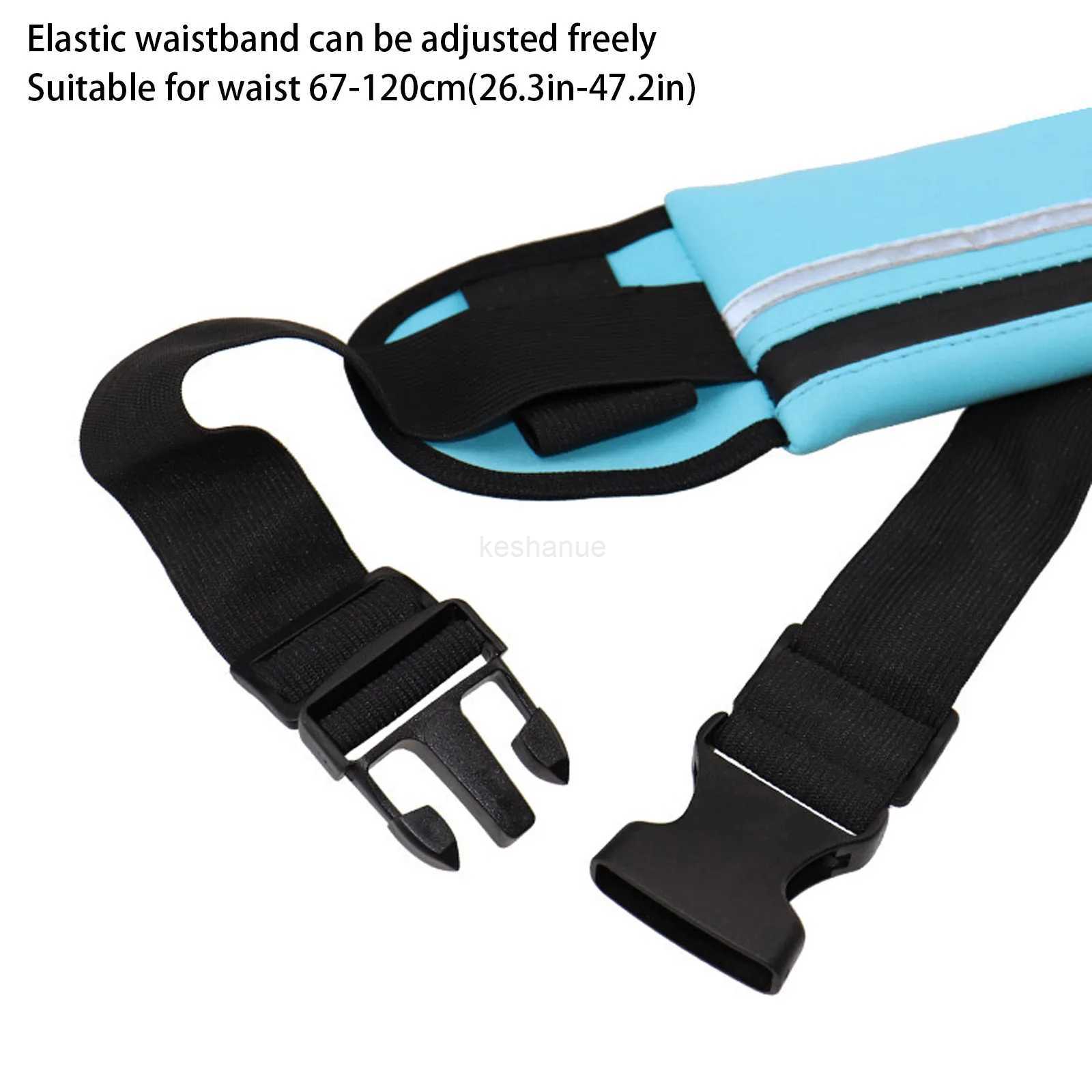 Running Waist Pouch Belt Women Men Fanny Waist Pack Multifunction Invisible Running Waist Bag Portable Outdoor Travel Sports BagXJ240720