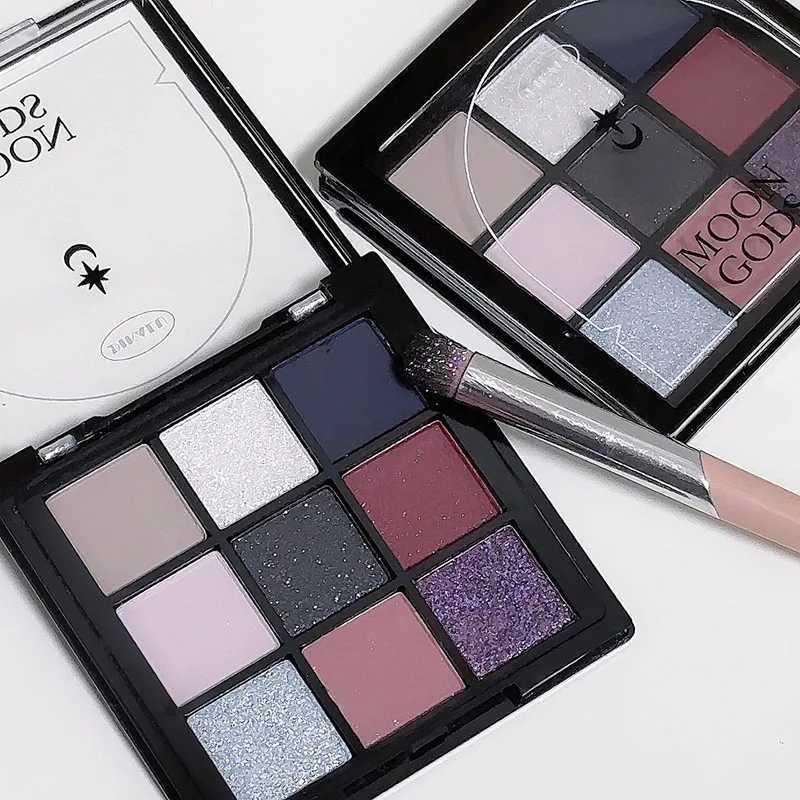Gothic Punk Smoke eye shadow Palette Shiny Matte Pearl eye shadow Nude Lasting Glow Cosmetics WholesaleW240730