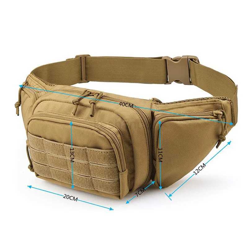 Outdoor Mountaineering Leisure Waistpack Running Sports Multifunctional Bag Cycling Bag Multifunctional Tools One Shoulder bagXJ240720