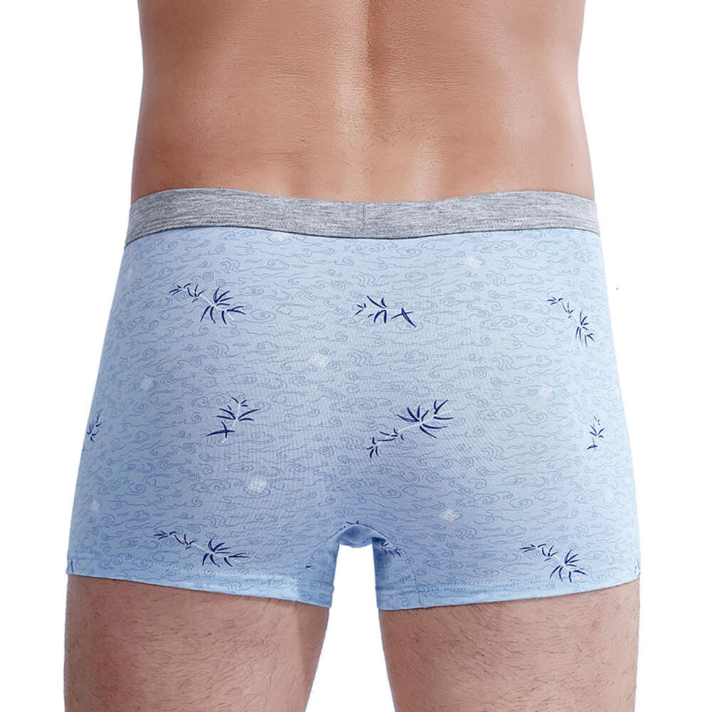Printed Flat Underwear, Pure Cotton Men's Printed Square Underwear Calecon Boxers for Men Designer Boxers Designer Underwear Men Underwear Pantie