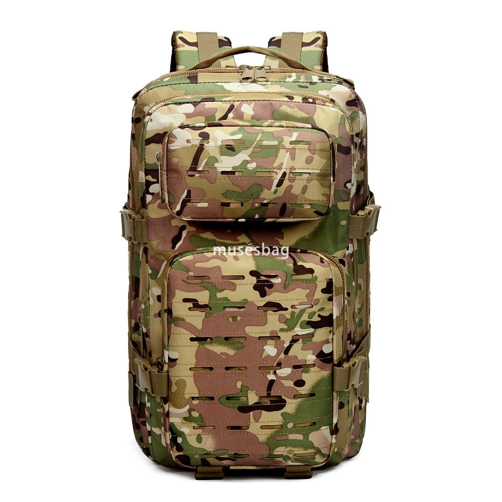 New Outdoor Mountaineering Bag Men's Tactical Backpack Attack Bag Military Enthusiast Backpack Camouflage Backpack