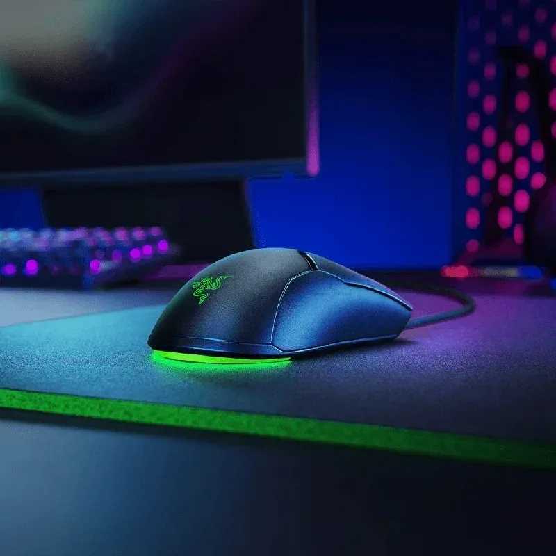 Razer Viper Mini Mouse 8500DPI Optical Sensor Chroma RGB Wired 61 Grams Lightweight Mouse SPEEDFLEX Cable Mouse for Esport GamerCL240720