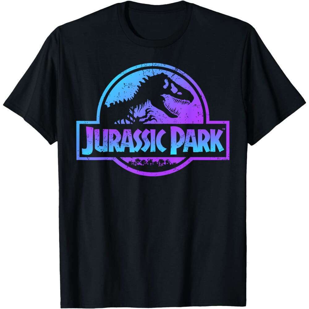 Dsigner Mens Womens Dinosaur T shirts Blue & Purple Fossil Graphic Tees Short Sleeve T-Shirt tops Fashion clothes tshirt Free shipping