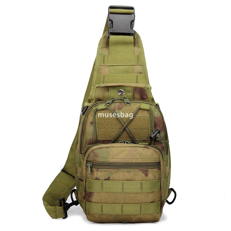 New men's chest bag Oxford bag crossbody bag men's bag shoulder bag Korean version small backpack casual waist