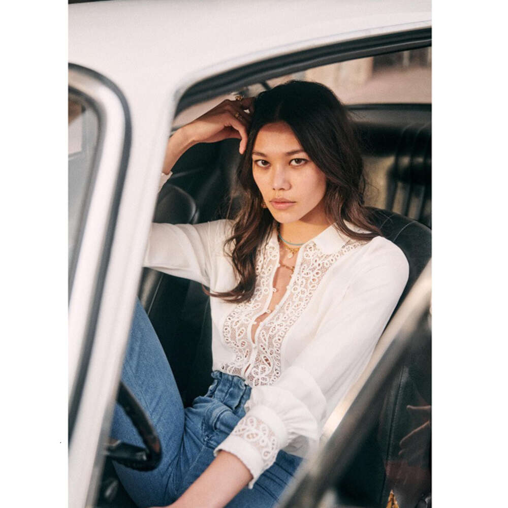 Best Saller New Merchandise High Street Female Slim Crop Top Casual Summer Printing Short Sleeve Brushed Autumn Women's Collar Blouse Stretch Cas
