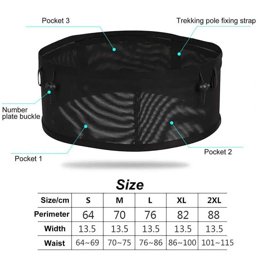 Running Waist Bag Sports Belt Pouch Phone Case Men Women Pouch Outdoor GymSport Bags Running Belt Waist Pack For CycleXJ240720