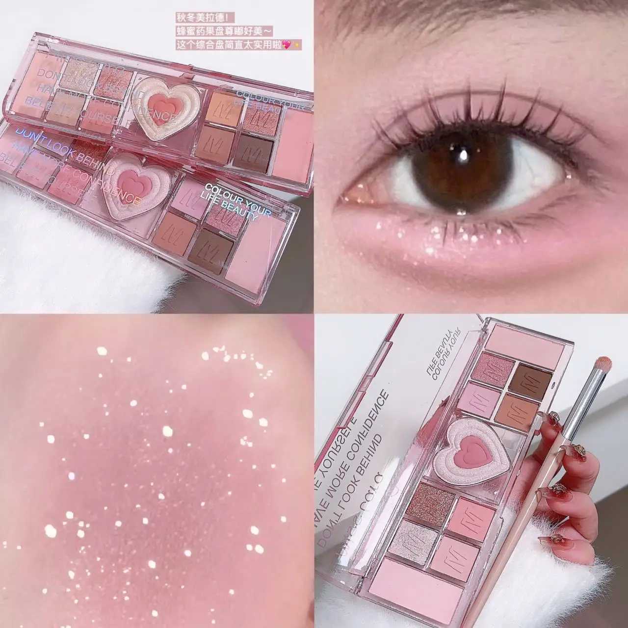 12 color eye shadow palette matte student makeup eye shadowW240730