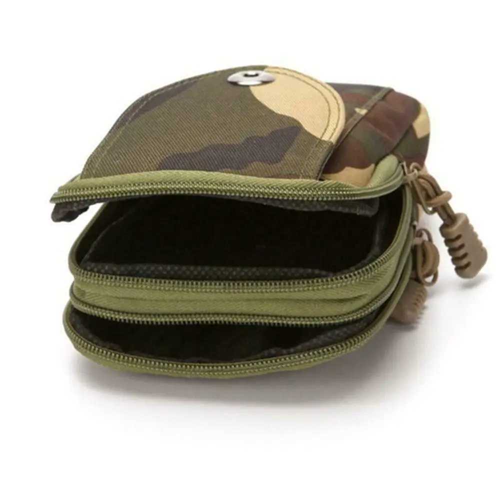 Tactical Molle Pouch Belt Waist Bag Men Tool Bag Mobile Phone Case OutdoorXJ240720