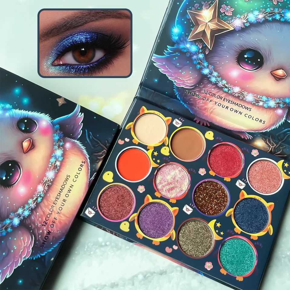 Cartoon 12 color eyeshadow palette zxx240720