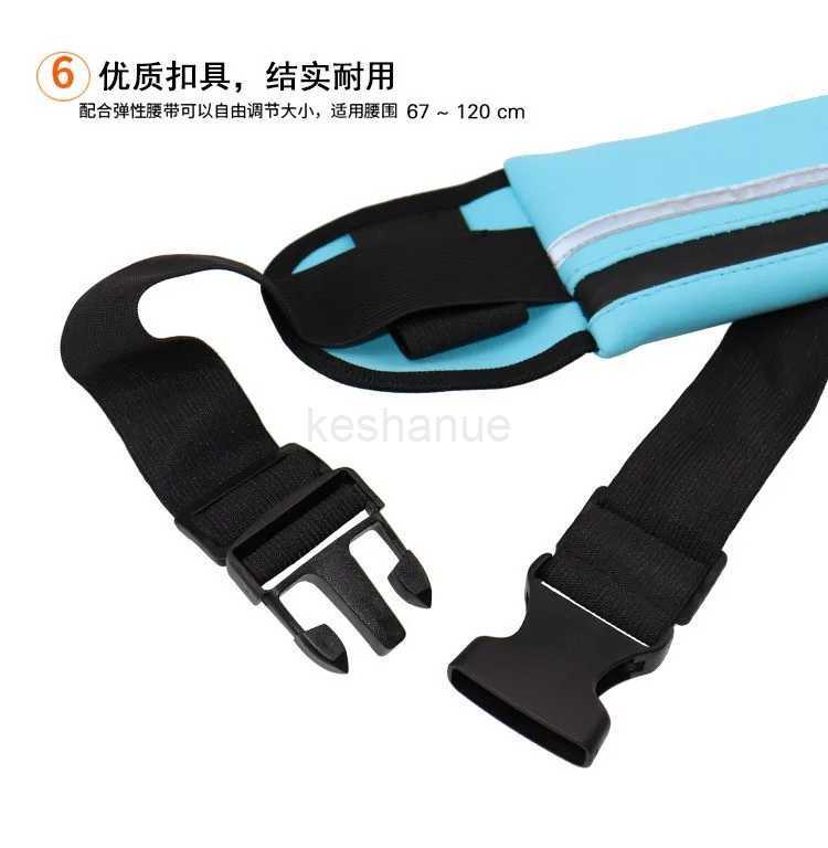 Sports Fanny Pack Women Running Waist Bag Men Belt bag Phone Gym Bag Water Hydration Backpack Running AccessoriesXJ240720