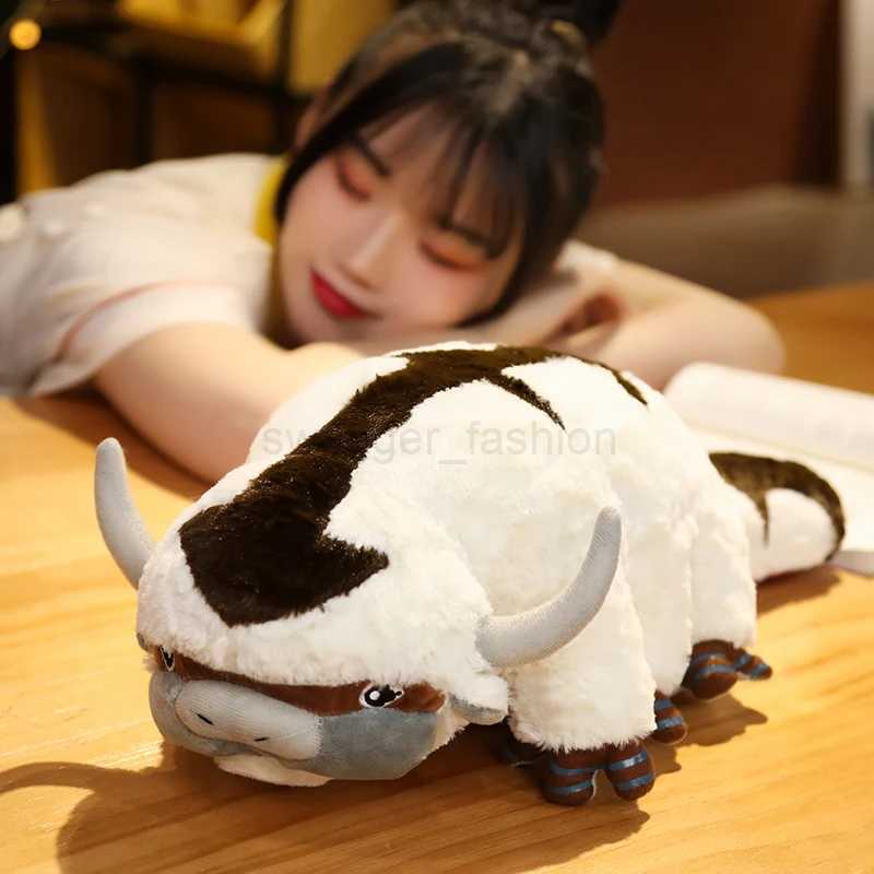 55cm Avatar Appa Momo Plush Doll Anime Avatar the Last Airbender Appa Plush Toys Soft Stuffed Animals Pillow Children Kids GiftB270720