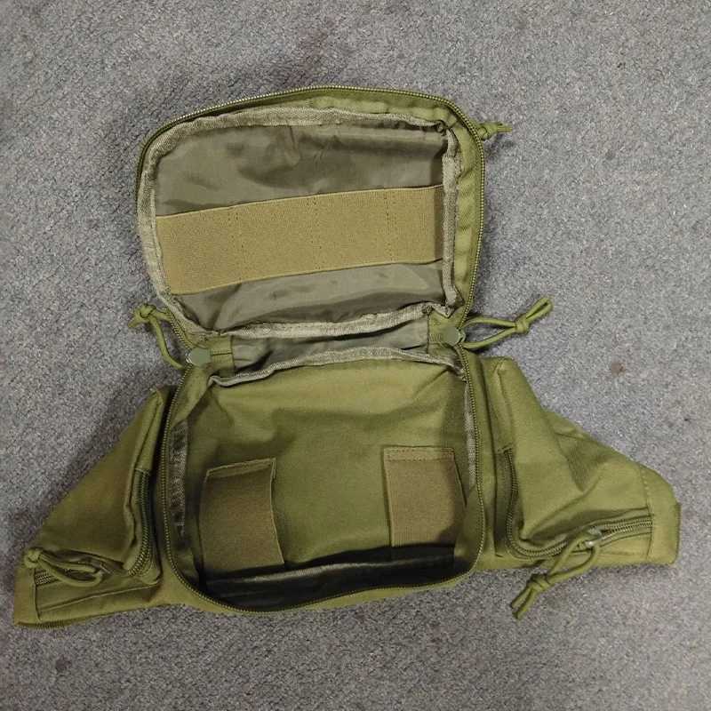 Outdoor Mountaineering Leisure Waistpack Running Sports Multifunctional Bag Cycling Bag Multifunctional Tools One Shoulder bagXJ240720