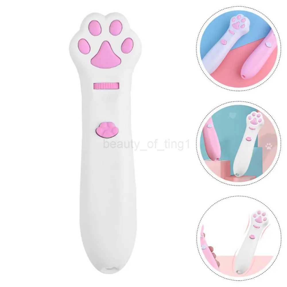 Laser Cat Teasing Stick 5 Modes + Red Dot LED Light Pointer Indoor Interactive Projection Toys Dog Kitten Pet Accessories zxx240720