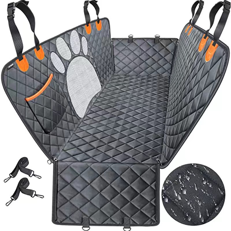137*147CM Car Trunk Pet Mat Waterproof And Dirt-resistant Scratch-resistant Mat Outdoor Car Rear Seat Dogs Isolation Liner