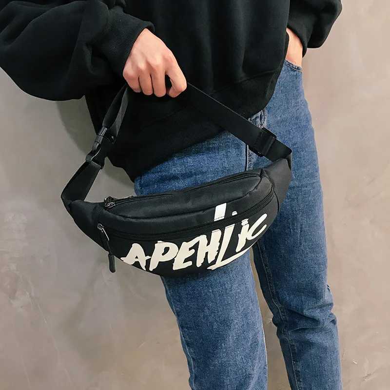 Fashion Waist Fanny Pack Belt Women Men Travel Bag Chest Purse Chest Pouch Bullet Pack Comfortable Shoulder BagXJ240720