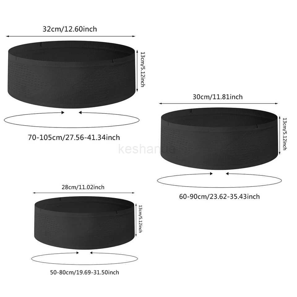 Seamless Invisible Running Waist Belt Bag Gym Bags Unisex Sports Fanny Pack Mobile Phone Bags for Fitness Jogging Cycling XJ240720